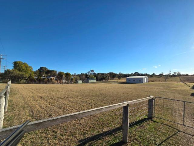 2 Flat Acres & Large 3 Phase Equipped Shed in Southern Downs