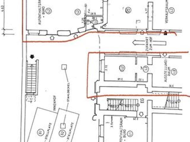 2 helle Laden Bürofläche mit zwei Eingängen in Köln Neustadt Süd. Ideal für Coworking, Start ups oder Agenturen. Ab 01.07.2026 frei, aktuell als Shared Office mit Reisebüro genutzt