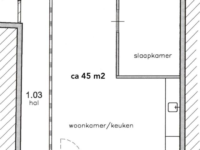 2 kamer appertement Centrum Apeldoorn