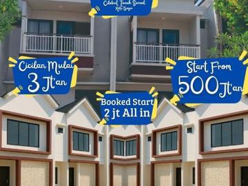 2 lantai harga 500 jutaan di bogor