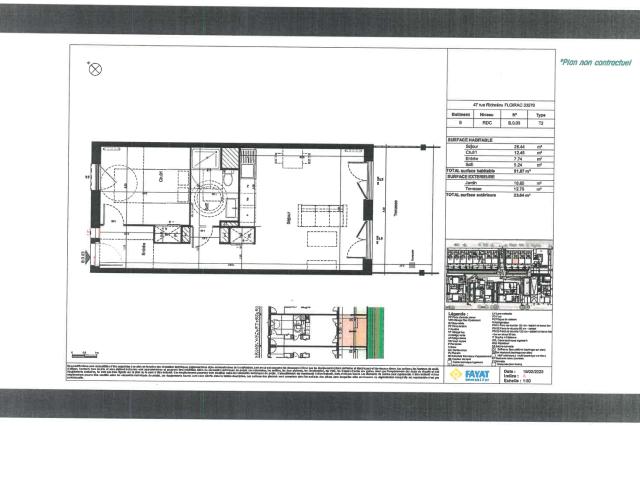 2 pièces · 51.87 m²