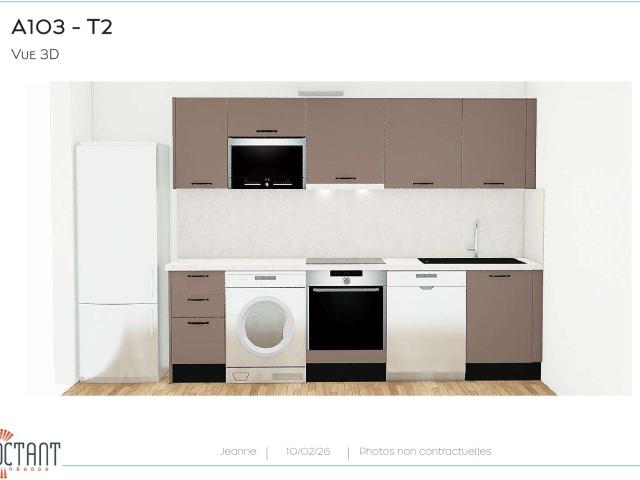 2 pièces · 57.63 m²