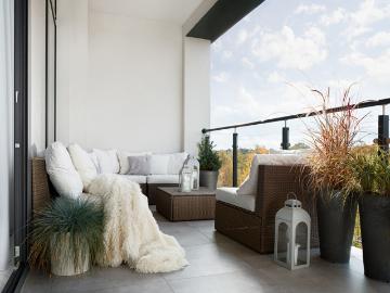 2 PIECES BALCON