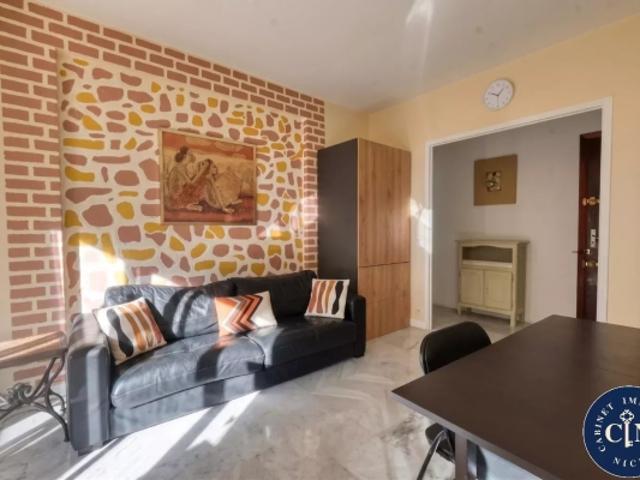2 pièces – Cimiez – Résidence sécurisée – Balcon au calme