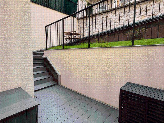 2 pièces meublé de 29 m² avec terrasse jardin privative de 30 m², rénové, climatisé, Paris 19e, pied à terre