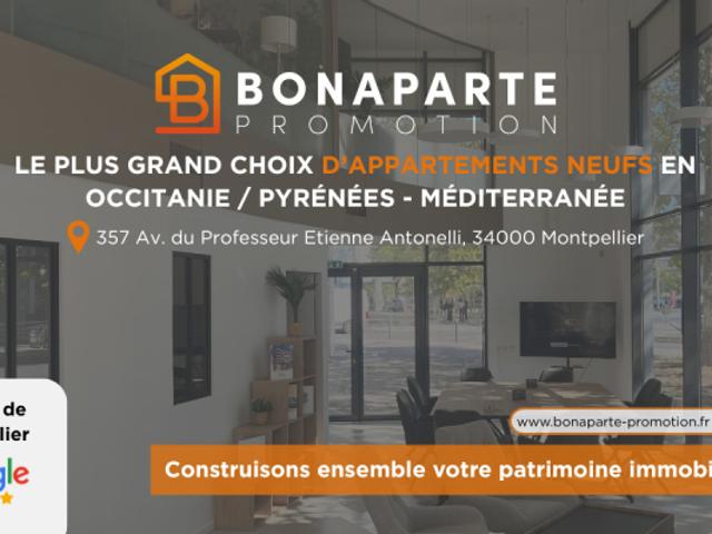 2 pièces neuf avec terrasse au cœur de Marseillan, à 2pas du vieux port