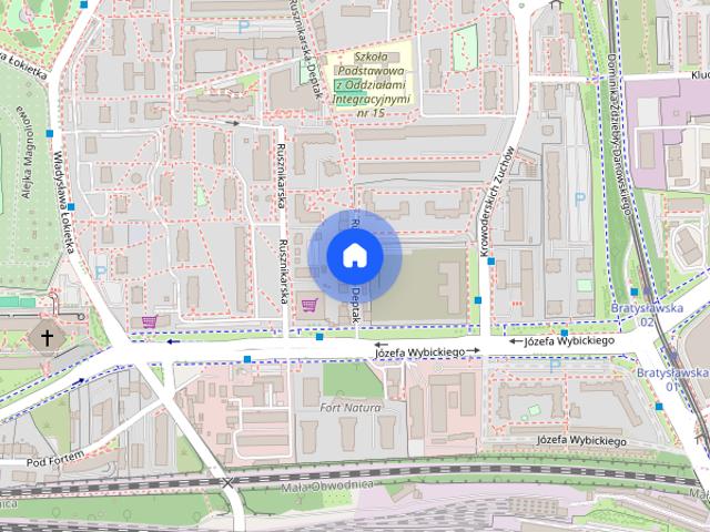 2 pok. 35m2 *Rusznikarska* balkon, 3350 PLN całość