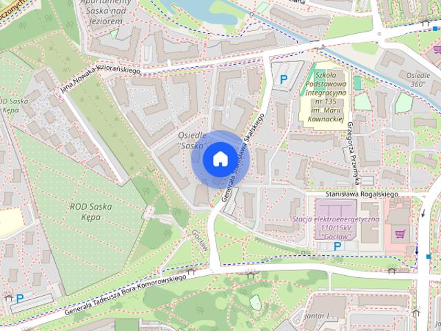2 pok. ul. Skalskiego – bez mebli, lub z meblami, g ż, balkon, CICHE