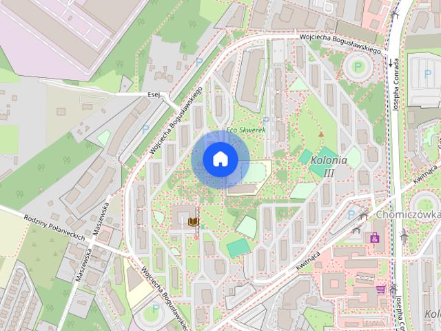 2 Pok, Balkon, Garaz, Metro, Oddzielna Kuchnia