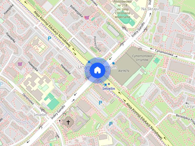 2 pok. funkcjonalne i zadbane mieszkanie 46m2 okolice metra Imielin