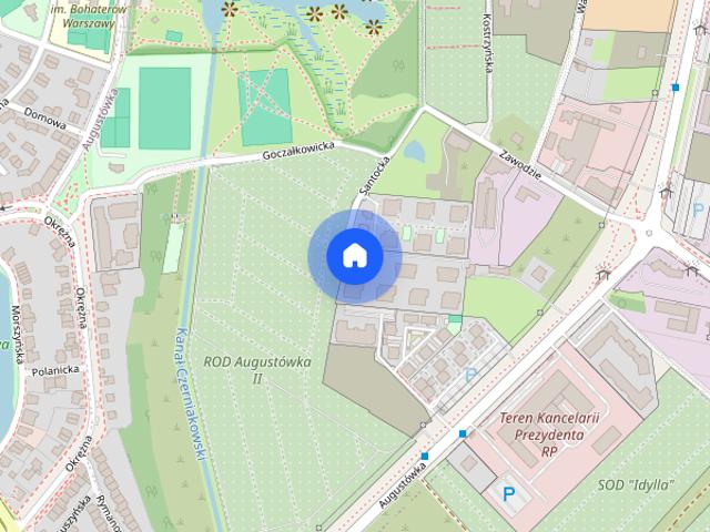 2 pok. mieszkanie z miejscem garażowym ul. Santocka 8, Mokotów