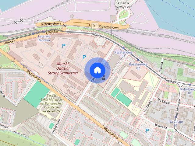 2 pok. mieszkanie 49 m² niedaleko plaży z balkonem – Gdańsk Nowy Port