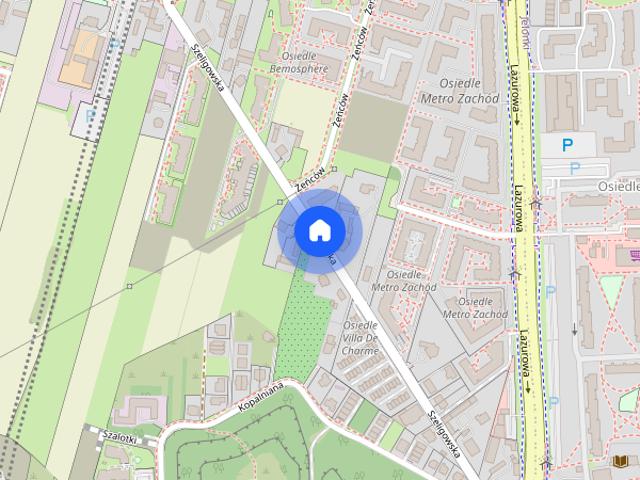 2 pok Szeligowska przy planowanym metrze Chrzanów