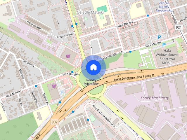 2 pokoje |45 m2 | Zabrze, ul. Matejki 17B | Balkon | Bez pośredników