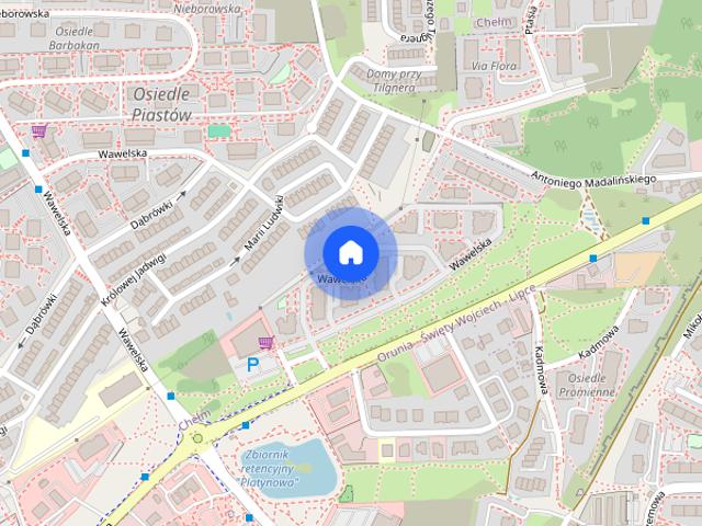 2 pokoje 50 m² | Balkon | Winda | Chełm/Orunia | 2500 zł