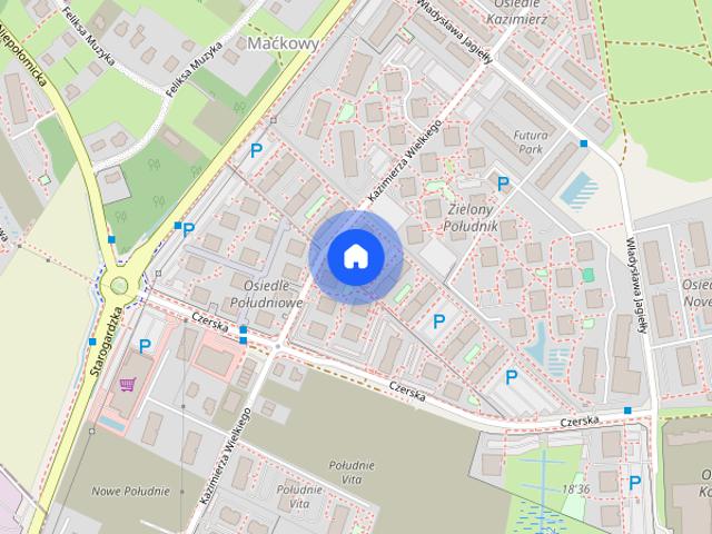 2 pokoje | 51 m² | klimatyzacja | miejsce parkingowe | balkon