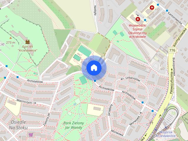 2 pokoje, 54 m², klimatyzacja, balkon | Os. Na Stoku | od 1 września