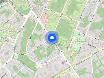2 pokoje, 56 m², centrum Milanówek, garaż, komórka, balkon, PKP 3 min