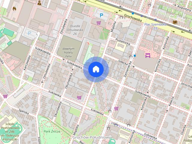 2 pokoje 58,8 m², Praga Południe, ul.Sulejkowska 60A, z opcją garażu