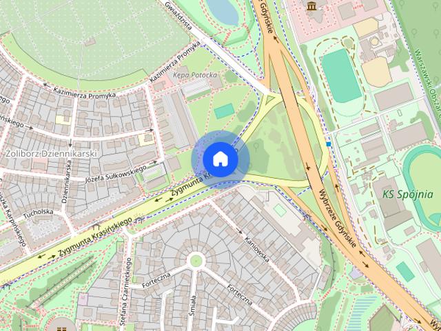 2 pokoje 58 m² na Starym Żoliborzu, przy metrze i parku – od zaraz