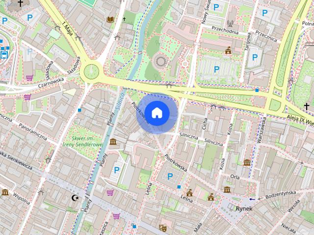 2 pokoje / 2 balkony / BulVar centrum Kielc