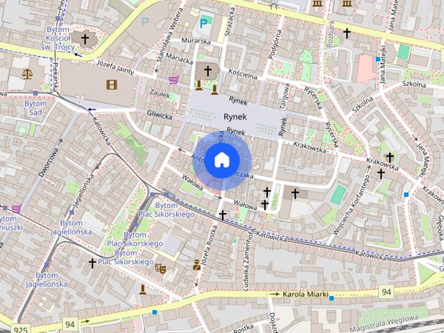 2 POKOJE 30 m² | 2200 zł CAŁOŚĆ | CENTRUM BYTOMIA | BEZ PROWIZJI