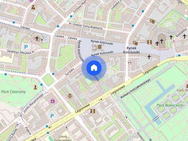 2 pokoje w ścisłym centrum Aleja Bluesa gotowe do zamieszkania!