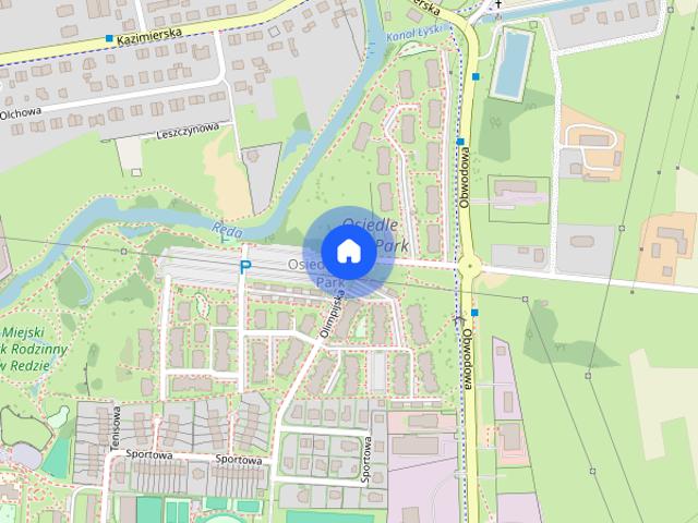 2 pokoje w pełni wyposażone,widok na park