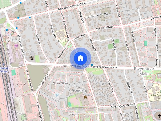 2 pokoje z balkonem i mp, 49 m2 Beniowskiego