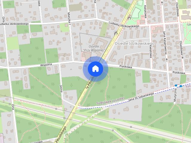 2 Pokoje z Garderobą w Sulejówku/ul. Piłsudksiego