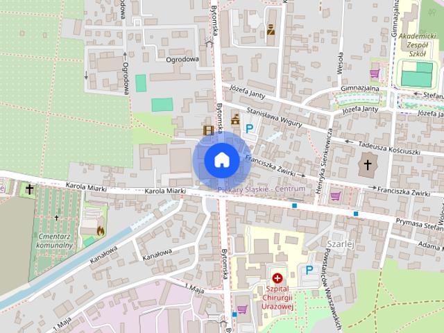 2 pokoje z pięknym widokiem w centrum