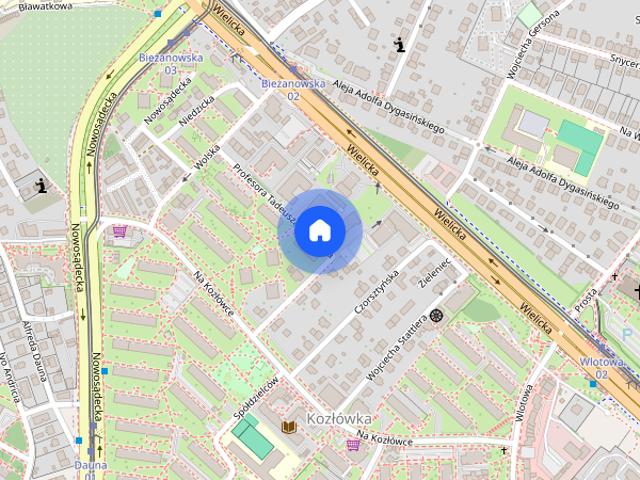 2 pokoje, balkon, blisko tramwaj, KOZŁÓWEK, BIEŻANOWSKA od zaraz