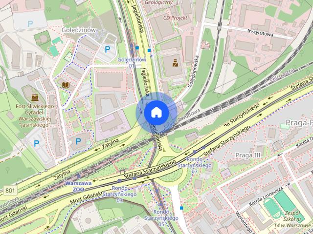 2 pokoje, Bulwary Praskie, Akademia Koźmińskiego