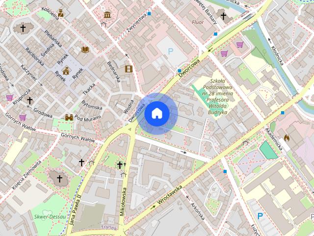 2 pokoje | Centrum Gliwic | 46 m² | 1. piętro | Winda | Umeblowane