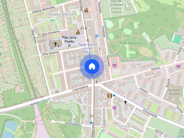 2 pokoje | Komunikacja miejska pod blokiem