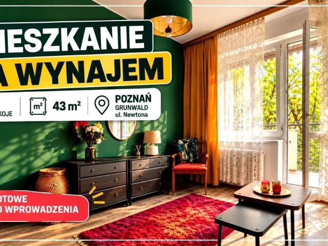 2 pokoje | Loggia | Poznań, Grunwald | ul. Kopernika
