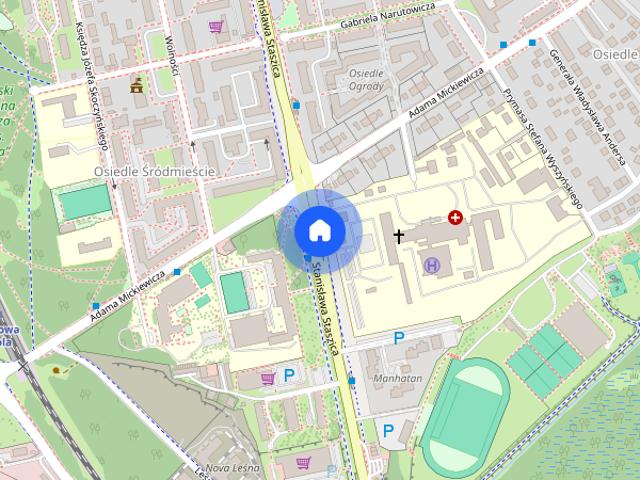 2 pokoje na wynajem | 47,89 m² | 1. piętro | ul. S