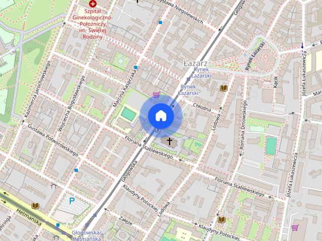 2 pokoje, oddzielna, jasna kuchnia blisko centrum Poznania