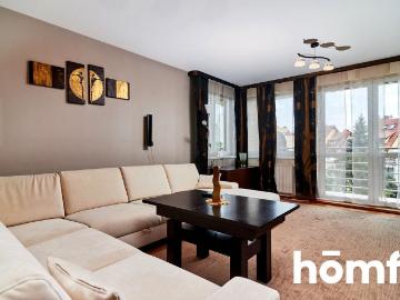 2 pokoje | osobna kuchnia | Partynice | balkon Wrocław
