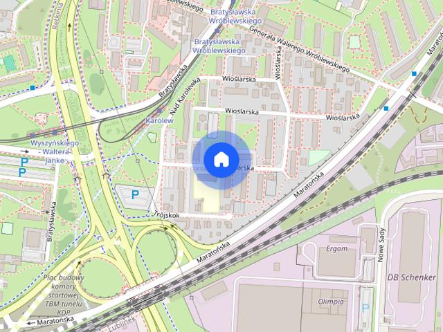 2 pokoje pet friendly, AC, balkon,Narciarska 10/12