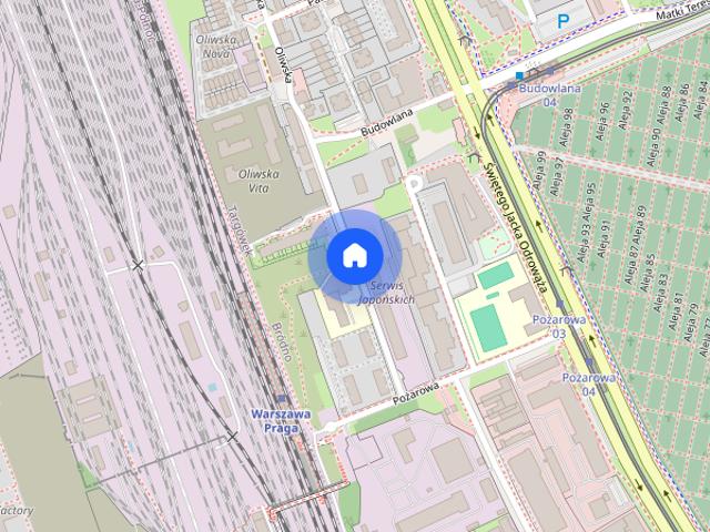 2 pokoje przy PKP Warszawa Praga | 32 m² | bez prowizji
