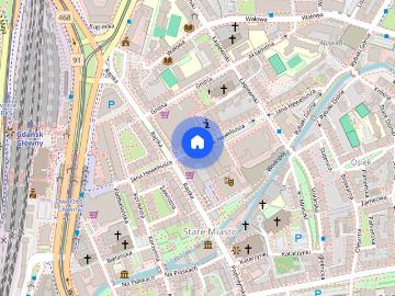 2 pokoje|StareMiasto|balkon|blisko SKM|od sierpnia