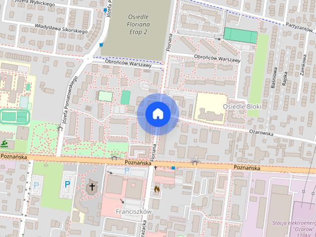 2 pokoje+balkon,nwe, centrum Ożarowa,os. Faktoria,parking