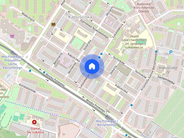 2 pokojowe mieszkanie 37 m² | parter | Spokojna
