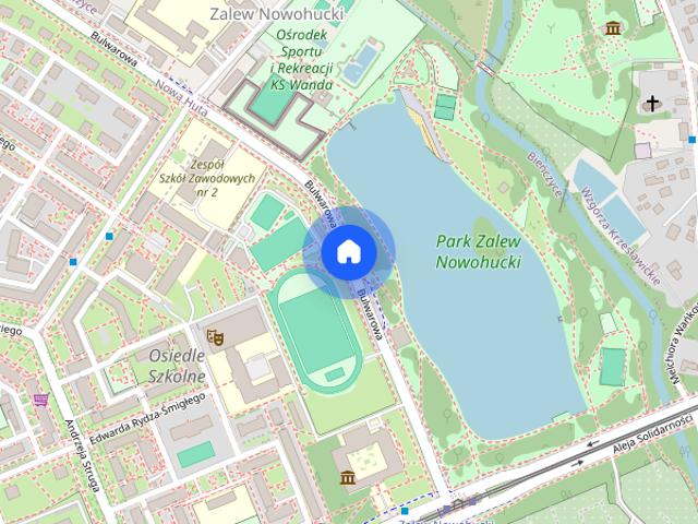 2 POKOJOWE MIESZKANIE 42 m² | BULWAROWA | ZALEW NOWOHUCKI | GARAŻ