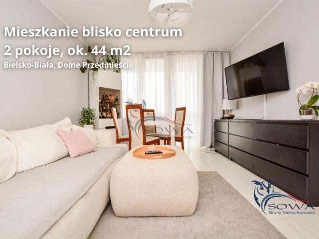Przestronne 2 pokojowe mieszkanie z balkonem i piwnicą
