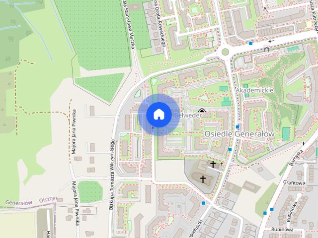 2 pokojowe mieszkanie 49 m² – Osiedle Belweder