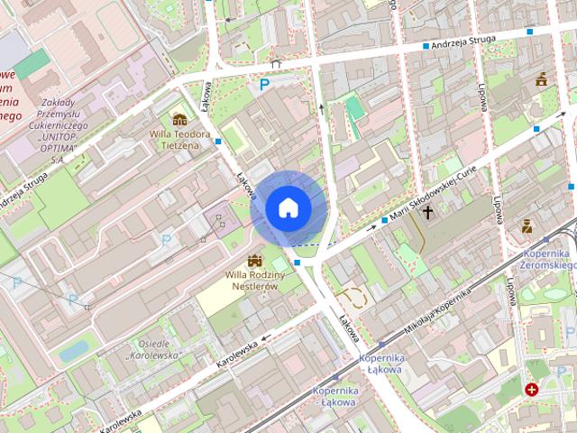 2 pokojowe mieszkanie 57,8 m² | Łąkowa 14 | Łódź