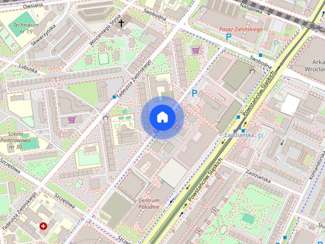 2 pokojowe mieszkanie | Centrum Południowe | ul. Gwiaździsta |