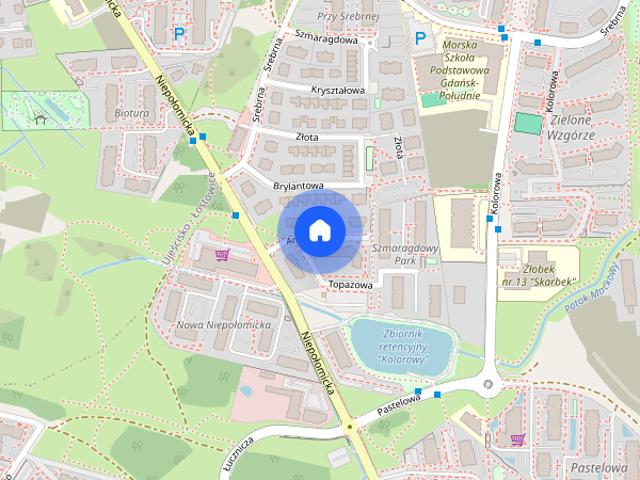 2 pokojowe Mieszkanie do wynajęcia Gdańsk ul. Ametystowa